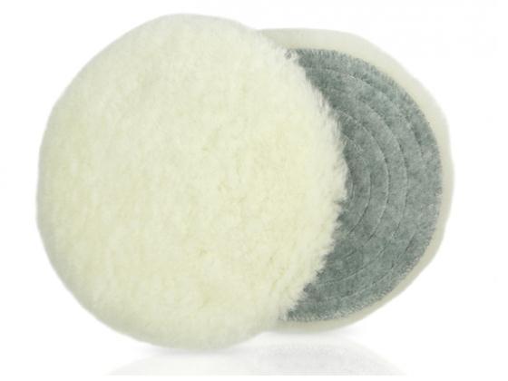 Natural lambskin polishing pad